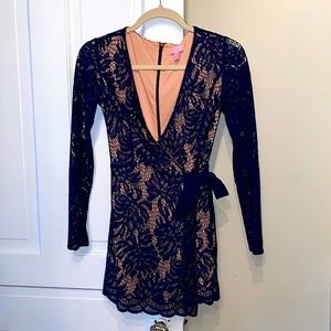 Lilly Pulitzer Tiki Wrap Romper